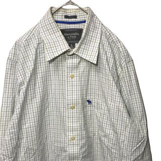 アバクロンビーアンドフィッチ(Abercrombie&Fitch)の【希少】アバクロ Abercrombie 長袖シャツ L チェック 輸入古着(シャツ)