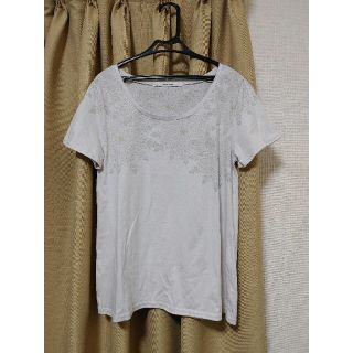 レイカズン(RayCassin)のレイカズンの繊細プリントTシャツ(Tシャツ(半袖/袖なし))