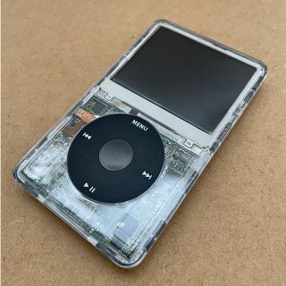 アイポッド(iPod)のipod classic 第5世代 128GB SSD スケルトンカスタム(ポータブルプレーヤー)