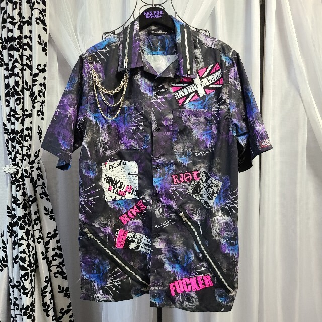 SEXPOT OSAKA カスタム一点ものシャツ - mirror-clothing.com