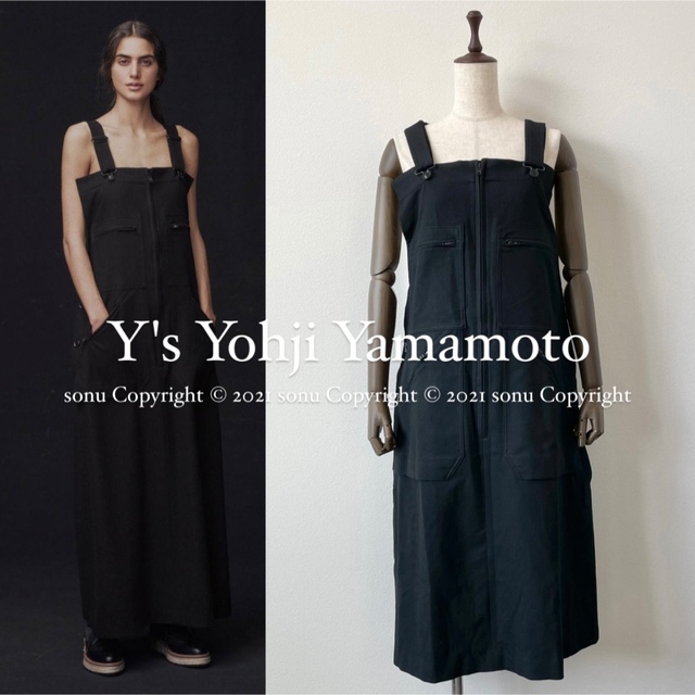 2020AW Y's ワイズ ヨウジヤマモト オーバーオール ドレス ワンピース