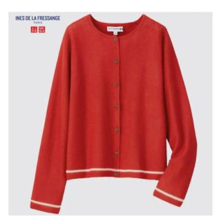 ユニクロ(UNIQLO)の3DKINT  3Dカーディガン　UNIQLO×INES　2022ss(カーディガン)