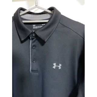 アンダーアーマー(UNDER ARMOUR)のアンダーアーマー　ポロシャツ　ブラック　XL(ポロシャツ)