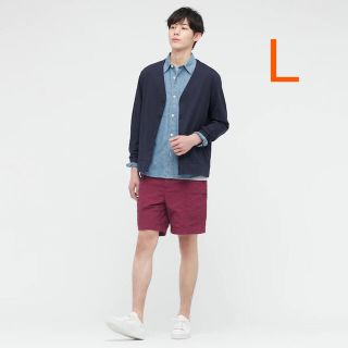 ユニクロ(UNIQLO)のユニクロ エアリズム UVカットカーディガン Lサイズ／ネイビー 新品タグ付き！(カーディガン)