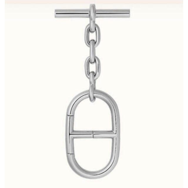 店舗用品 新品 レア HERMES エルメス シェーヌダンクル キーホルダー