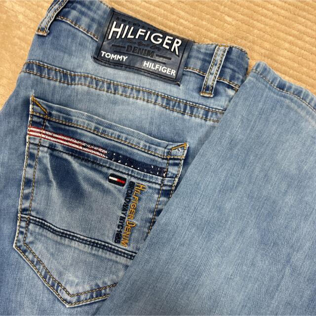 TOMMY HILFIGER(トミーヒルフィガー)のレア☆ Tommy Hilfiger デニム　ジーンズ　34inch メンズのパンツ(デニム/ジーンズ)の商品写真