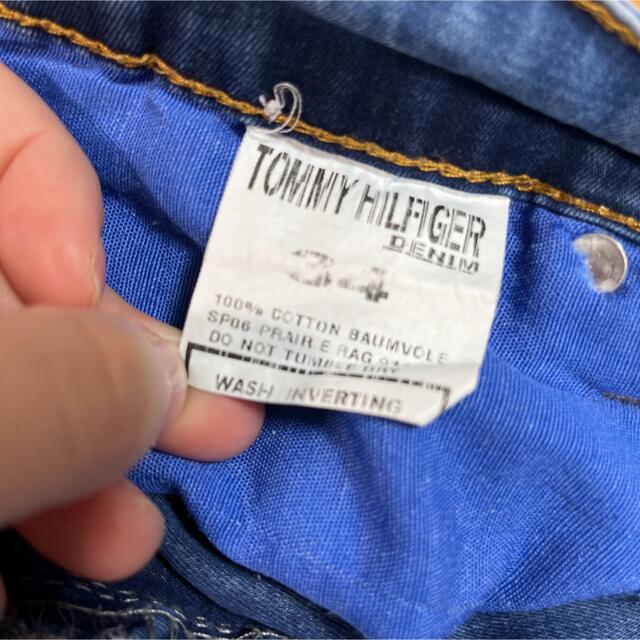 TOMMY HILFIGER(トミーヒルフィガー)のレア☆ Tommy Hilfiger デニム　ジーンズ　34inch メンズのパンツ(デニム/ジーンズ)の商品写真