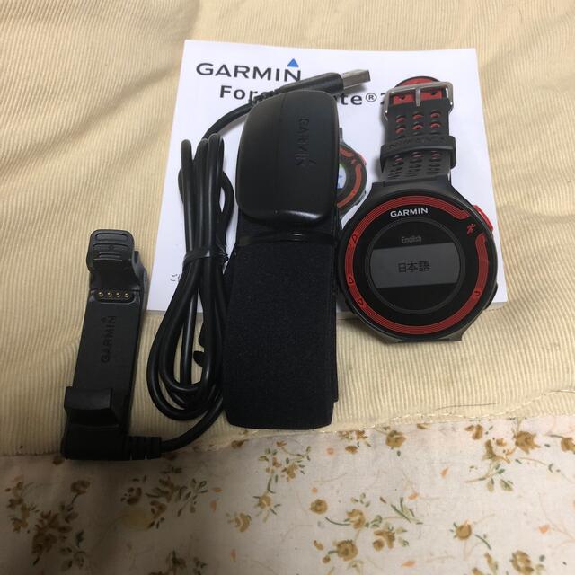 GARMIN(ガーミン)のGARMINガーミンGPSランニングウォッチForeAthlete220J メンズの時計(腕時計(デジタル))の商品写真