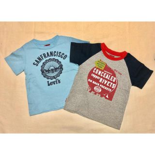 リーバイス(Levi's)のリーバイス シャツ２枚セット 100(Tシャツ/カットソー)