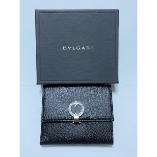 ブルガリ(BVLGARI)のBVLGARI  二つ折財布　ブラック(財布)