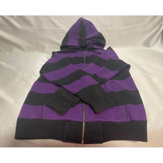 STUSSY - STUSSY/ステューシー ボーダーパーカー サイズMの通販 STUSSY - STUSSY/ステューシー ボーダーパーカー サイズMの通販