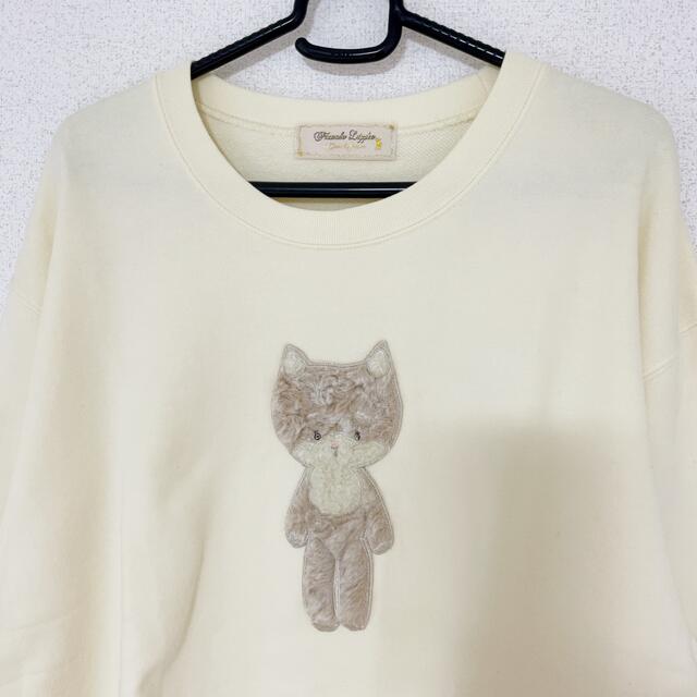 franche lippee(フランシュリッペ)のフランシュリッペ ユキエモン 猫 ネコ レディースのトップス(トレーナー/スウェット)の商品写真