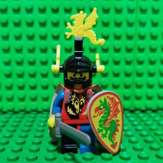 Lego - LEGO お城シリーズ ミニフィグ ドラゴンナイト 武器 羽飾り