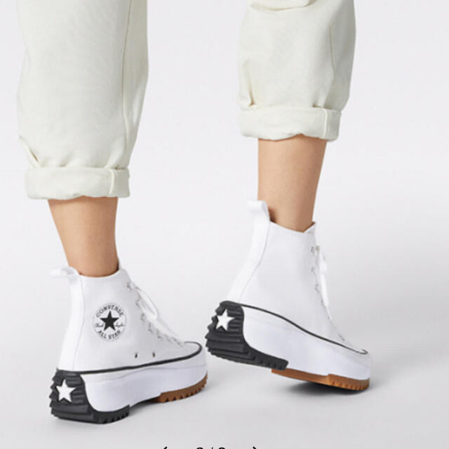 驚きの価格 CONVERSE - 新品 コンバース ランスターハイク converse 【激安】 コンバース ランスターハイク ブラック 23.5センチ スニーカー