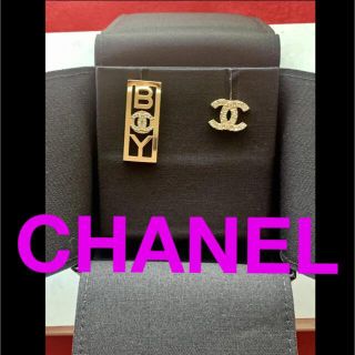 シャネル(CHANEL)のCHANEL シャネル　ブローチ　正規品　2022年2月に都内CHANEL直営店(ブローチ/コサージュ)