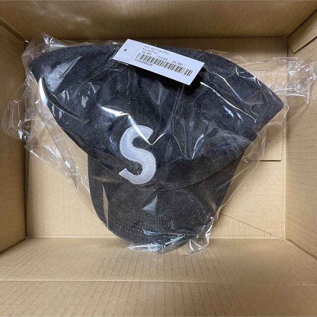 Supreme Kevlar Denim S Logo 6-Panel 黒 1