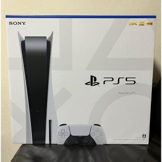 ソニー(SONY)の【新品・未開封】プレイステーション5　PS5　本体　ディスクドライブ搭載(家庭用ゲーム機本体)