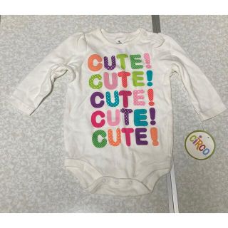 ターゲット(Target)の新品タグ付き！アメリカの子供服　ボディスーツ75cm(ロンパース)