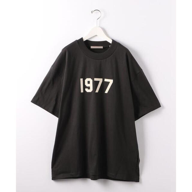 エッセンシャルズ 1977 ブラック Tシャツ チャコール グレー M 3