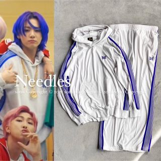 Needles - BTSグク着用 Needles ベロア トラック パーカー&パンツ Needles - BTSグク着用 Needles ベロア トラック パーカー&パンツ