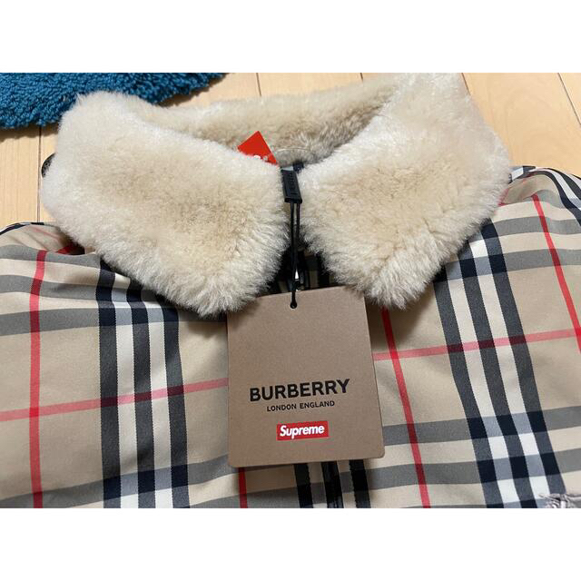 Supreme / Burberry Down Puffer Jacket S