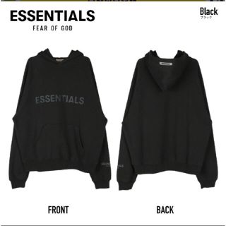 フィアオブゴッド(FEAR OF GOD)の新品 fear of god essentials ロゴ スウェット パーカー(パーカー)