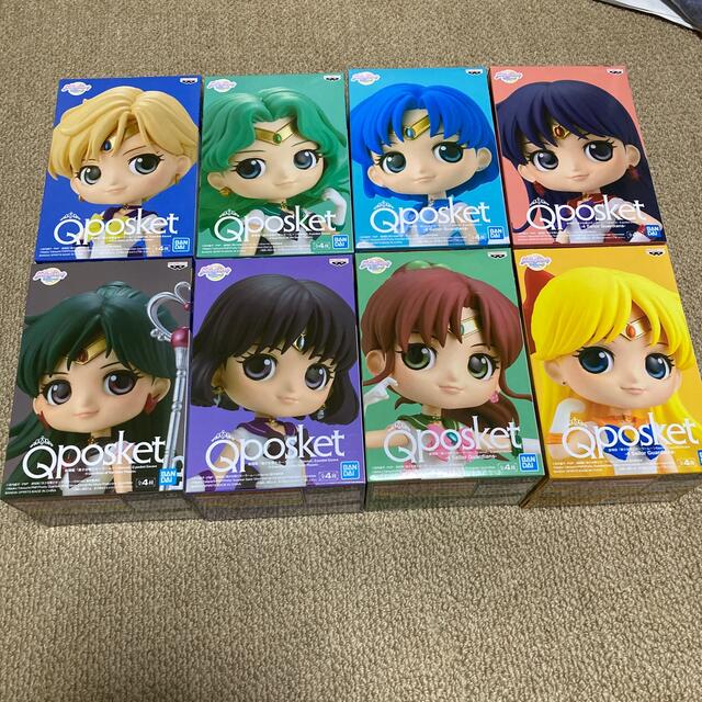 セーラームーン　Qposket eternal 8体セット