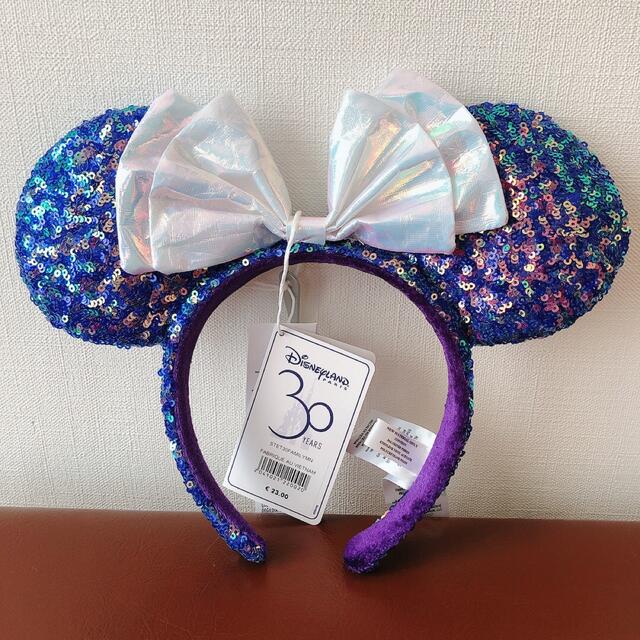 Disney(ディズニー)のDLP 30th anniversary カチューシャ エンタメ/ホビーのおもちゃ/ぬいぐるみ(キャラクターグッズ)の商品写真