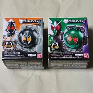 バンダイ(BANDAI)の食玩 ダブル フォーゼ ゴーストアイコンセット(キャラクターグッズ)