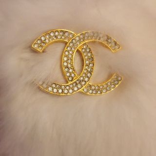 シャネル(CHANEL)のCHANEL ブローチ ゴールド(ブローチ/コサージュ)