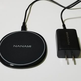 nanami ワイヤレス充電器 アダプター(バッテリー/充電器)