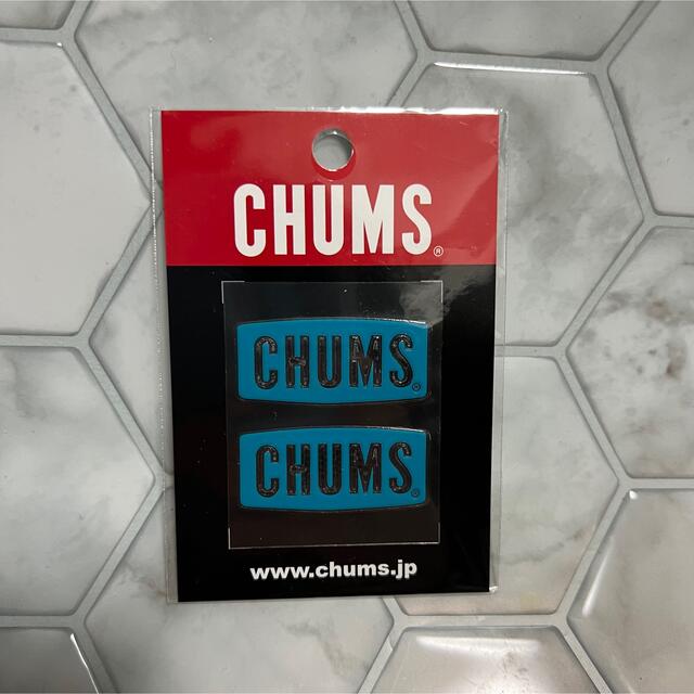 CHUMS(チャムス)の未開封 CHUMS エンボス 　ステッカー ロゴ スポーツ/アウトドアのアウトドア(その他)の商品写真