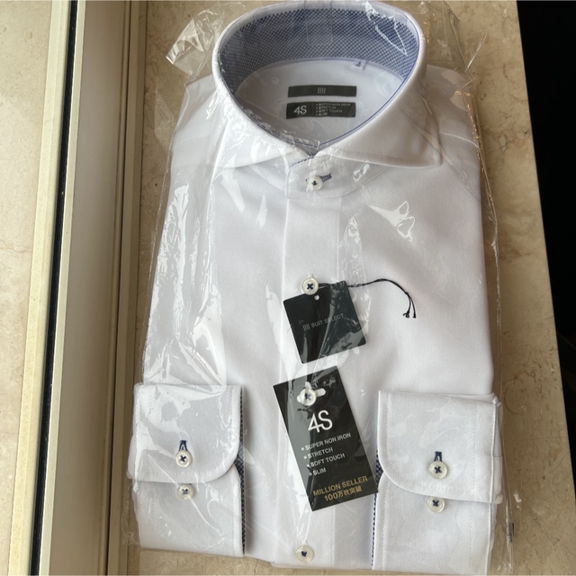 SELECT(セレクト)のスーツセレクト　シャツ　4S メンズのトップス(シャツ)の商品写真
