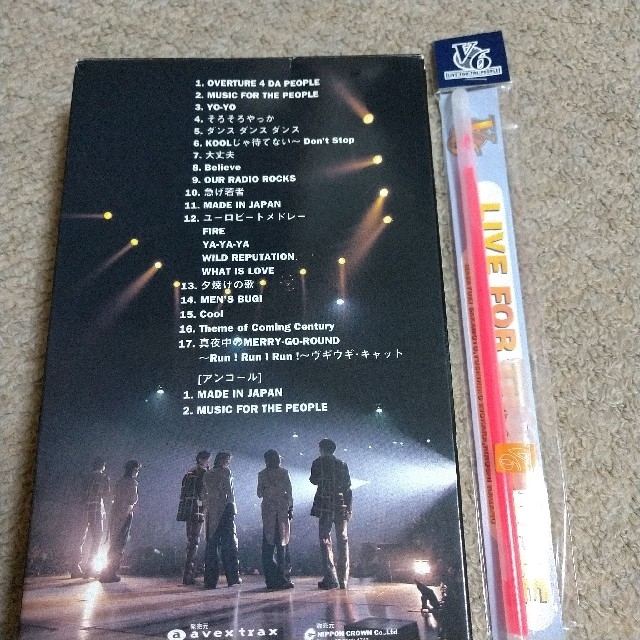 V6(ブイシックス)の①  Ｖ６ VHS ビデオ 初回限定 匿名配送 エンタメ/ホビーのDVD/ブルーレイ(ミュージック)の商品写真