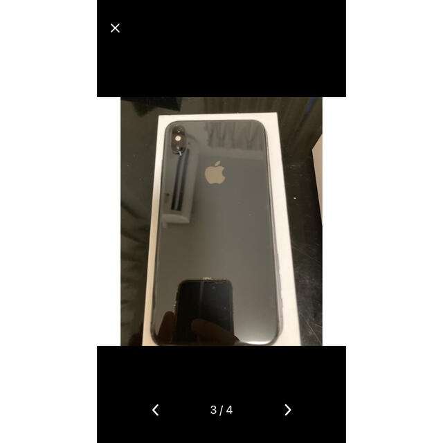 iPhone(アイフォーン)のiPhone XSMAX 64GB simフリー スマホ/家電/カメラのスマートフォン/携帯電話(スマートフォン本体)の商品写真