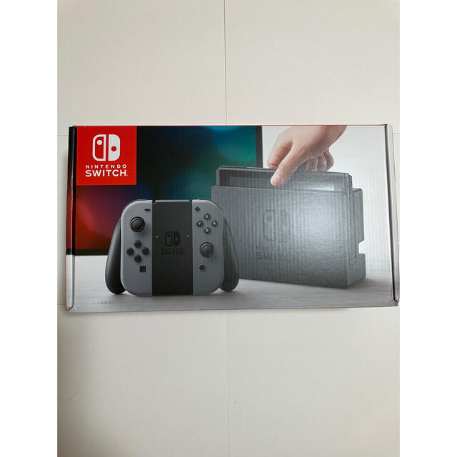 Nintendo Switch(ニンテンドースイッチ)のNintendo Switch JOY-CON グレー 本体  HAC-S-KA エンタメ/ホビーのゲームソフト/ゲーム機本体(家庭用ゲーム機本体)の商品写真