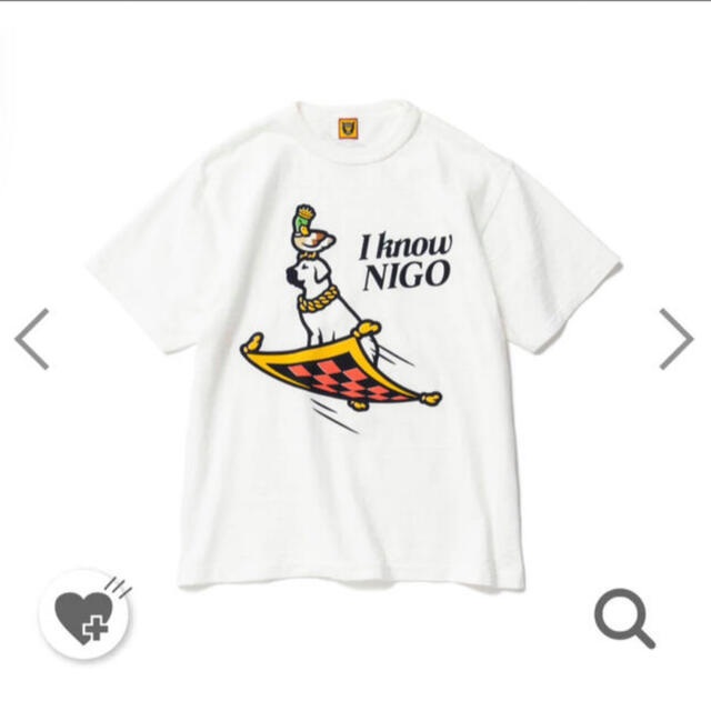 HUMAN MADE(ヒューマンメイド)のHUMAN MADE I KNOW NIGO Tシャツ XL 新品 メンズのトップス(Tシャツ/カットソー(半袖/袖なし))の商品写真