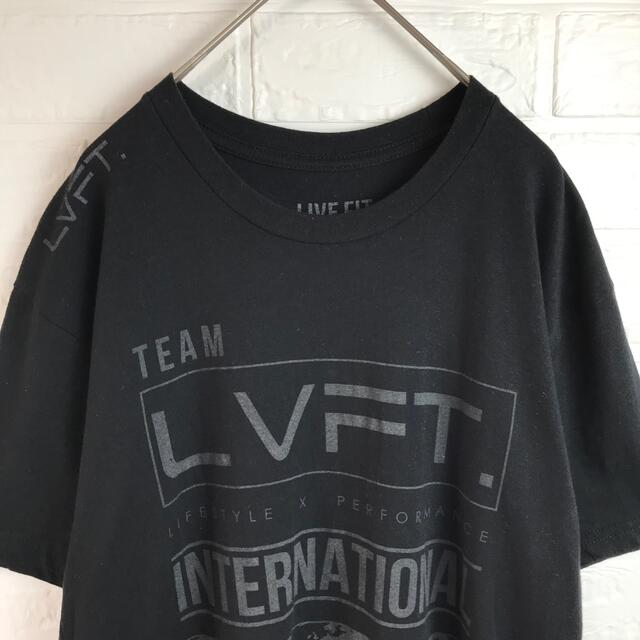 LIVE FIT 正規品 リブフィット Tシャツ 筋トレ スポーツ 古着 メンズのトップス(Tシャツ/カットソー(半袖/袖なし))の商品写真