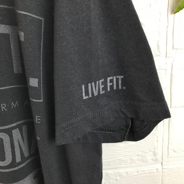 LIVE FIT 正規品 リブフィット Tシャツ 筋トレ スポーツ 古着 メンズのトップス(Tシャツ/カットソー(半袖/袖なし))の商品写真