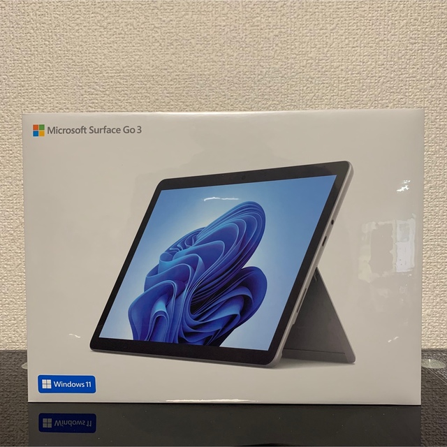 Microsoft(マイクロソフト)の【新品未開封】Surface Go 3 プラチナ 8V6-00015 スマホ/家電/カメラのPC/タブレット(タブレット)の商品写真