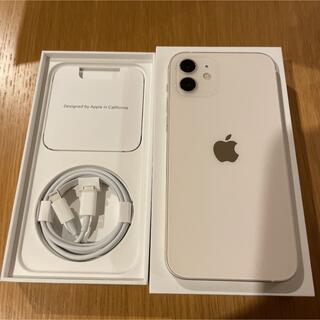 アップル(Apple)のiPhone12 64GB  ホワイト  本体　【新品未使用SIMロック解除済】(スマートフォン本体)