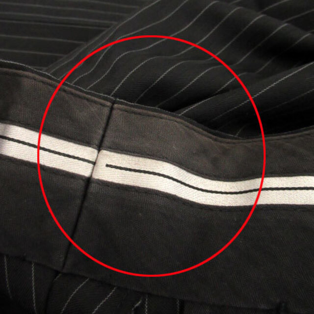 EPOCA(エポカ)のエポカ  スラックスパンツ テーパードパンツ ロング丈 ウール ブラック 黒 メンズのパンツ(スラックス)の商品写真