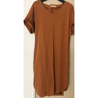 ナチュラルビューティーベーシック(NATURAL BEAUTY BASIC)のナチュラルビューティーベーシック　Tシャツロングワンピース(ロングワンピース/マキシワンピース)