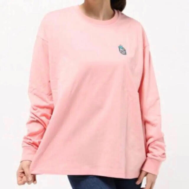 Wego Wego ワンポイントロングtシャツ ピンクの通販 By アリエル S Shop ウィゴーならラクマ
