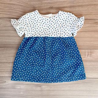 ザラキッズ(ZARA KIDS)のzara baby girl ワンピース　74cm(ワンピース)