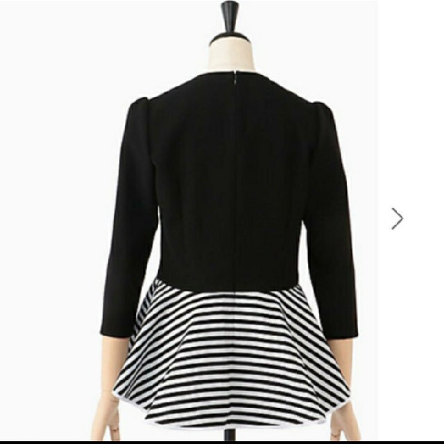 BARNEYS NEW YORK(バーニーズニューヨーク)のBORDERS AT BALCONY　美品　PEPLUM TOP レディースのトップス(シャツ/ブラウス(長袖/七分))の商品写真