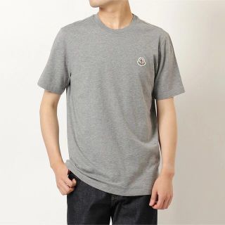 モンクレール(MONCLER)のモンクレール　Tシャツ　単体売り　グレー（未使用品）(Tシャツ/カットソー(半袖/袖なし))