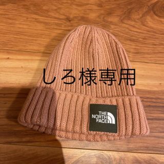 ザノースフェイス(THE NORTH FACE)のTHE NORTH FACE ニット　ピンク　kids(帽子)