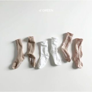 韓国子供服　flora socks set  キッズソックス　女の子ソックス(靴下/タイツ)