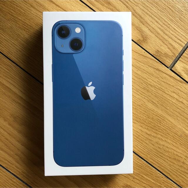 Apple - iPhone 13 128GB blue 全新品の通販 by shop|アップルならラクマ